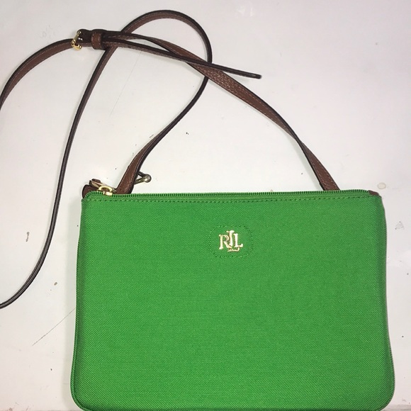 Lauren Ralph Lauren Handbags - Lauran Ralph Lauren over the shoulder green bag